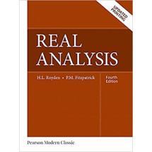 Real Analysis, 4th updated printing (Pearson Modern Classic)