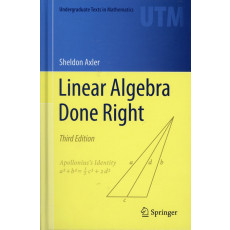Linear Algebra Done Right