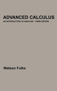 Advanced Calculus(3rd)