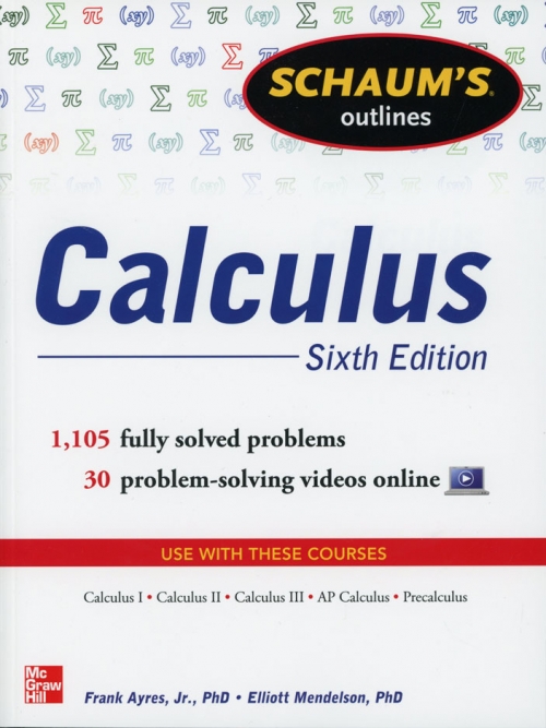 Schaum's Outline of Calculus, 6th Edition