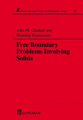 Free Boundary Problems involving Solids