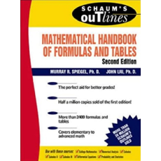 Mathematical Handbook of Formulas and Tables, 2nd
