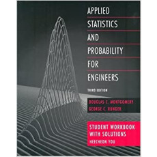 Applied Statistics and Probability for Engineers, 3rd - Student Workbook with Solustions