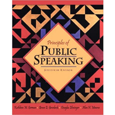 Principles of Public Speaking, 16th
