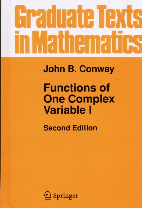 Functions of One Complex Variable I, 2nd