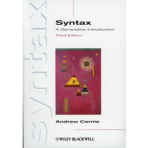 Syntax : A Generative Introduction, 3rd