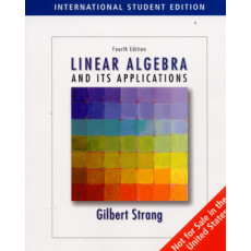 Linear Algebra and Its Applications, 4th