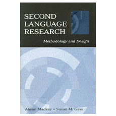 Second Language Research: Methodology and Design(2005)