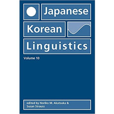 Japanese/Korean Linguistics, Volume 10