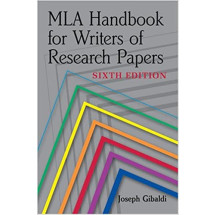MLA Handbook for Writers of Research Papers(6th)