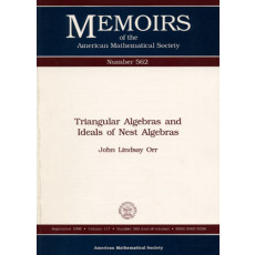 Triangular Algebras and Ideals of Nest Algebras - Memoirs of the American Mathematical Society No.562(1995)