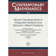 Recent Developments in Integrable Systems and Riemann-Hilbert Problems: Contemporary Mathematics No.326(2003)