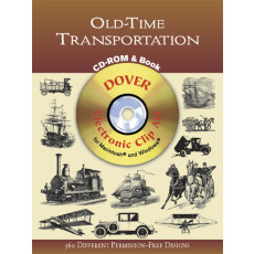 Old-Time Transportation CD-ROM and Book