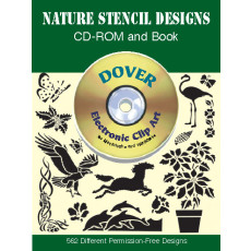 Nature Stencil Designs CD-ROM and Book