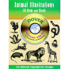 Animals Illustrations CD-ROM and Book