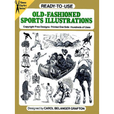 Ready-to-Use Old-Fashioned Sports Illustrations