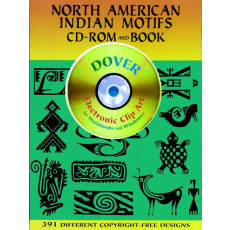 North American Indian Motifs CD-ROM and Book