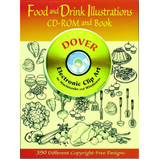Food and Drink Illustrations CD-ROM and Book