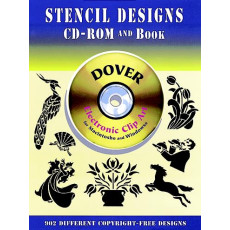 Stencil Designs CD-ROM and Book