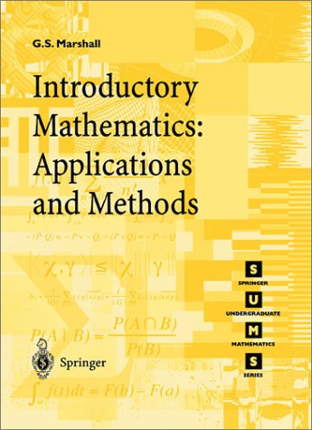 Introductory Mathematics: Applications and Methods