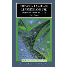 Errors in Language Learning and Use