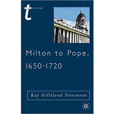 Milton to Pope, 1650-1720