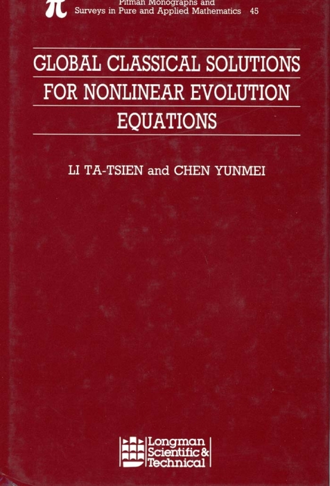 Global Classical Solutions for Nonlinear Evolution Equation(1992)