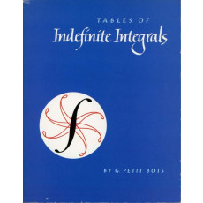 Tables of Indefinite Integrals