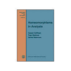Homeomorphisms in Analysis - Mathematical Surveys and Monographs Vol.54(1997)