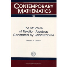 The Structure of Relation Algebras Generated by Relativizations - Contemporary Mathematics Vol.156(1994)
