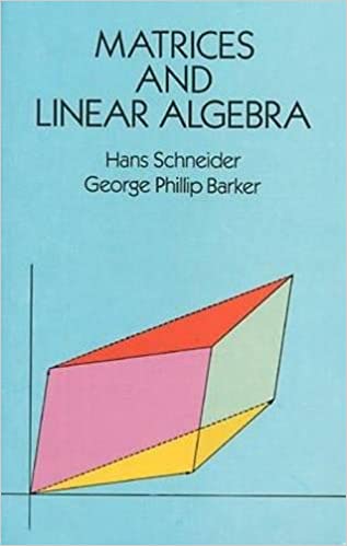 Matrices and Linear Algebra