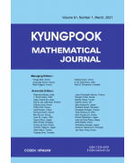 Kyungpook Mathematical Journal  Volume 61