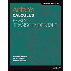Anton's Calculus: Early Transcendentals, 11th(GE)