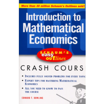 Schaum's Easy Outline of Introduction to Mathematical Economics(2005)