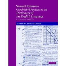 Samuel Johnson's Unpublished Revisions to the Dictionary of the English Language