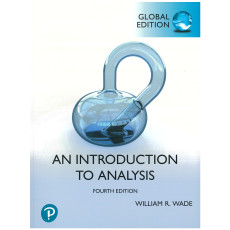 An Introduction to Analysis, 4th (Global Edition)