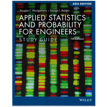 Applied Statistics and Probability for Engineers 7th study guide (Asia edition)