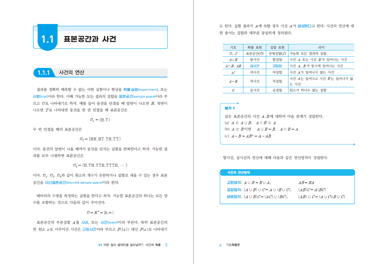 (모두를 위한 친절한) 기초확률론