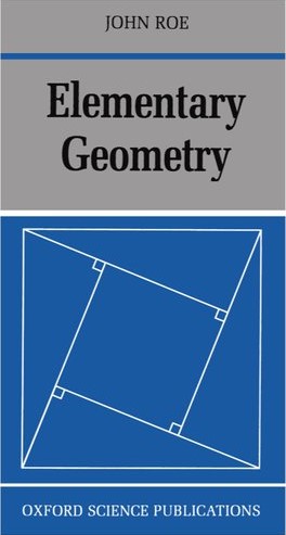 Elementary Geometry