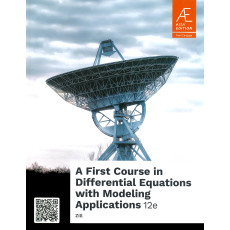 A First Course in Differential Equations with Modeling Applications, 12th AE