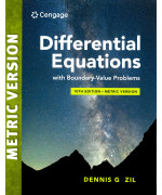 Differential Equations with Boundary-Value Problems, 10th (Metric Version)